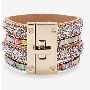 Cuff lock bracelet